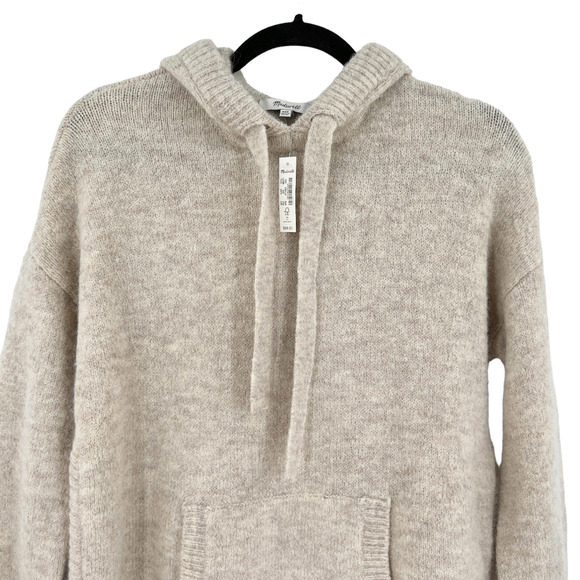 Madewell Wilmington Hoodie Sweater in Beige NB371 - Picture 4 of 11